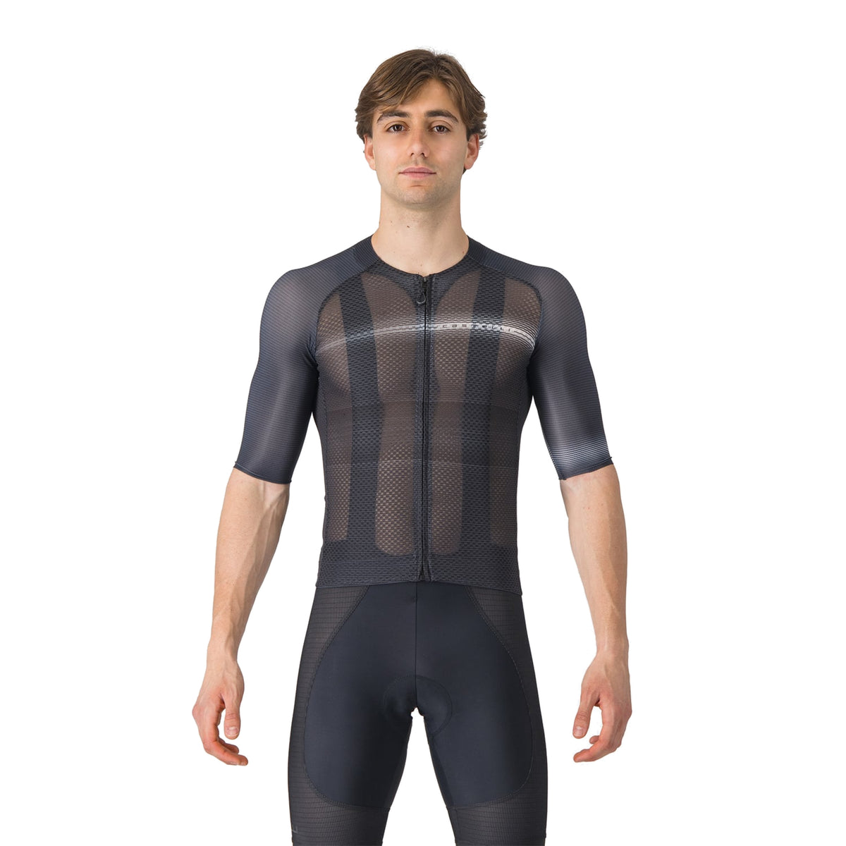 Maillot CASTELLI CLIMBER'S A/C Manches Courtes Noir