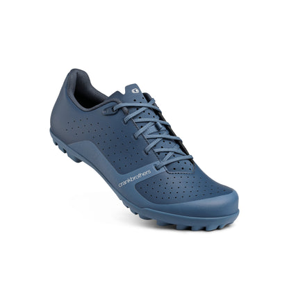 Chaussures VTT XC/GRAVEL CRANKBROTHERS CANDY LACE Bleu — vue trois quarts