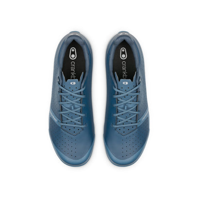 Chaussures VTT XC/GRAVEL CRANKBROTHERS CANDY LACE Bleu — vue de dessus