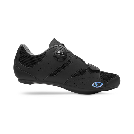 Chaussures Route GIRO SAVIX II Femme Noir — vue extérieure de profil