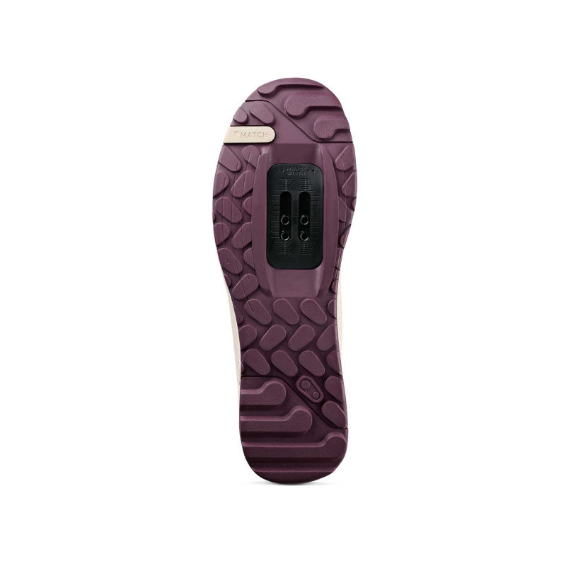 Chaussures VTT CRANKBROTHERS MALLET TRAIL LACE CLIP Blanc/Purple