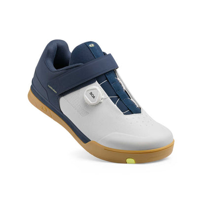 Chaussures VTT CRANKBROTHERS STAMP BOA Marine/Gris/Gum — en situation