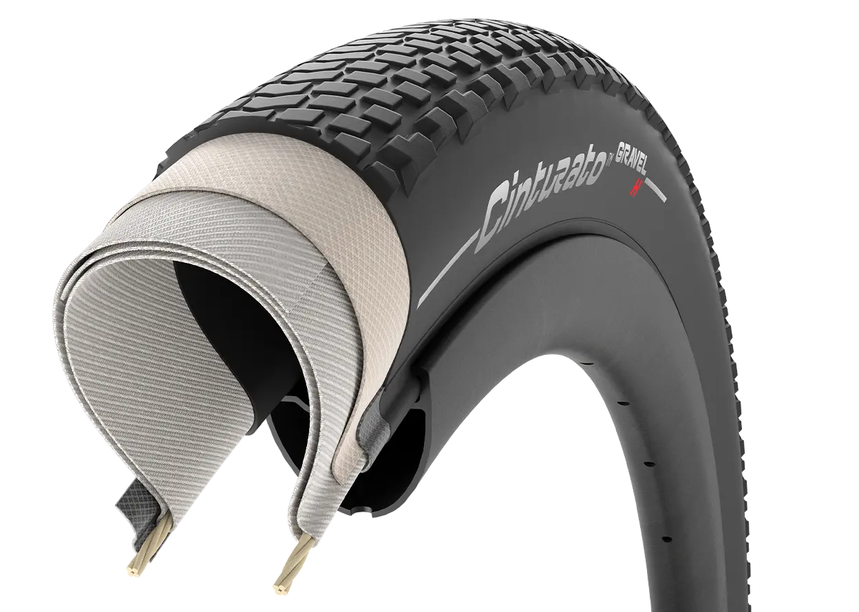 Pneu PIRELLI CINTURATO GRAVEL H CLASSIC 700x50c Tubeless Ready Beige