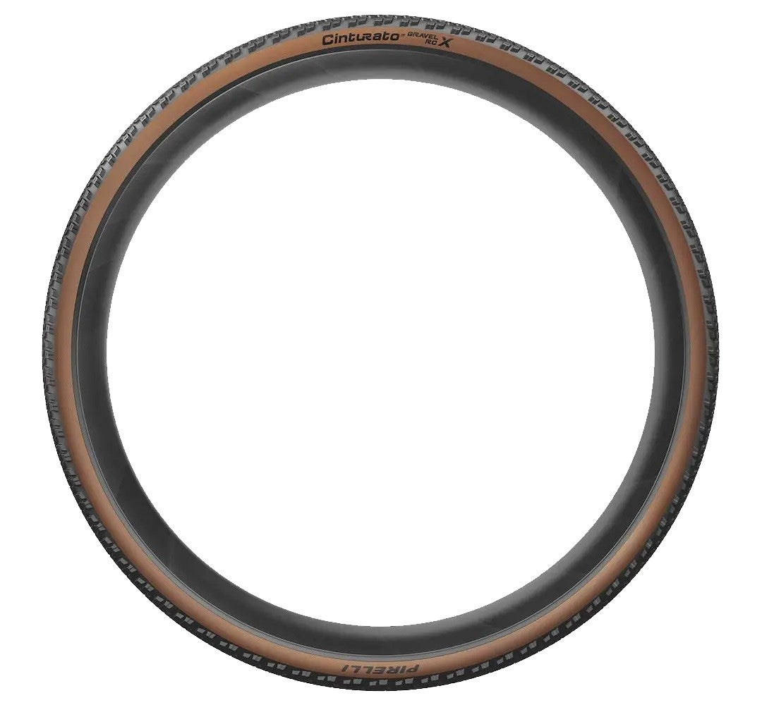 Pneu PIRELLI CINTURATO RCX 700x40c Tubeless Ready Souple Marron