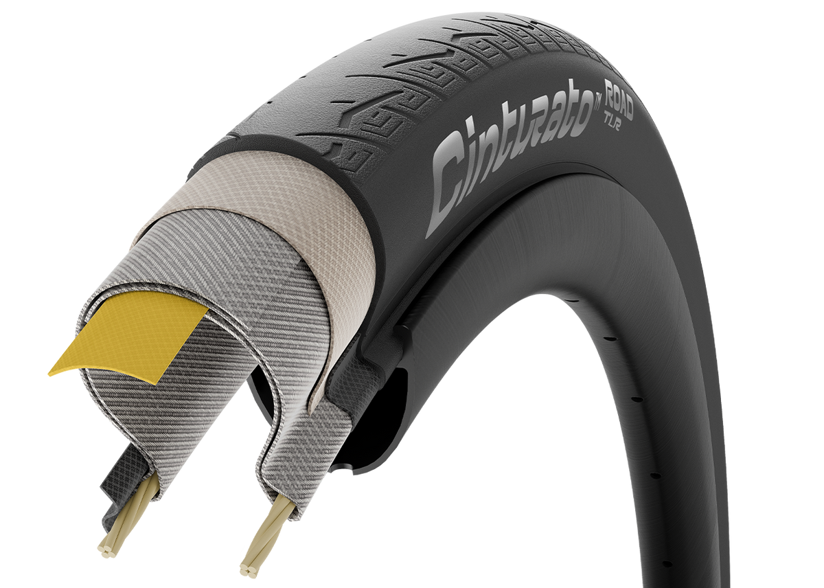 Pneu PIRELLI CINTURATO ROAD TLR Tubeless Ready Noir