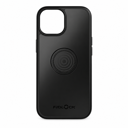 Coque FIDLOCK VACUUM pour Iphone 15 — vue du produit sur fond blanc