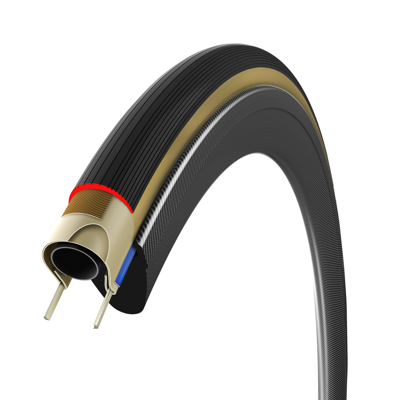 Pneu VITTORIA CORSA PRO 700x26c Graphene G2.0 TubeType Beige
