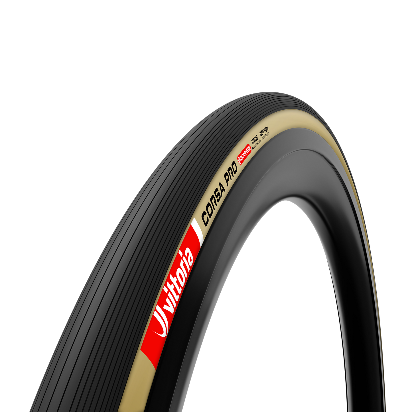 Pneu VITTORIA CORSA PRO 700x26c Graphene G2.0 TubeType Beige