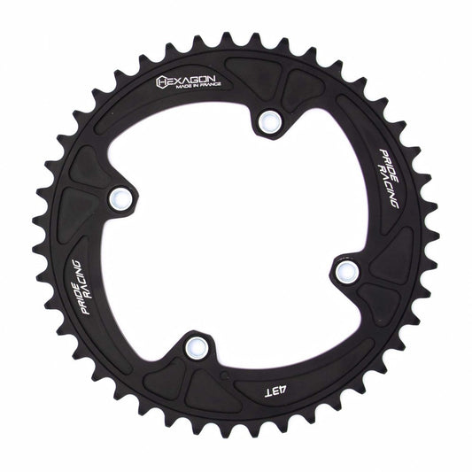 Couronne PRIDE HEXAGON 4 Vis Filetées Black
