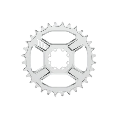 Plateau TITLE CR1 12V SRAM T-Type DM 8 Vis Chrome