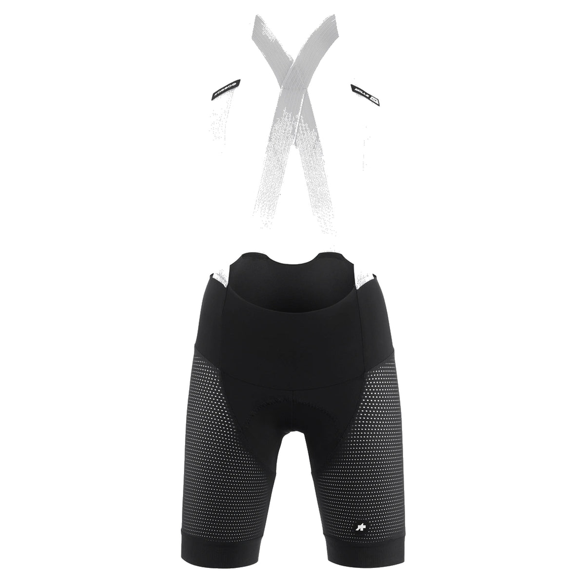 Cuissard Court à Bretelles ASSOS MILLE GT INDOOR S11 Femme Noir — fond blanc, 2000 x 2000