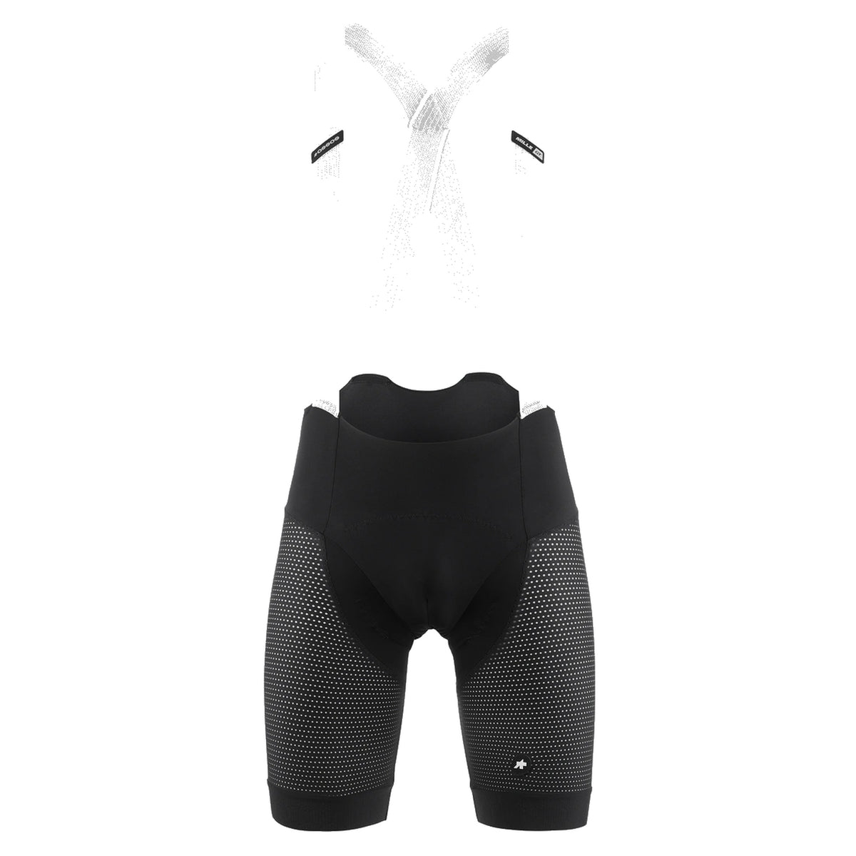 Cuissard Court à Bretelles ASSOS MILLE GT INDOOR S11 Noir — fond blanc, 2000 x 2000