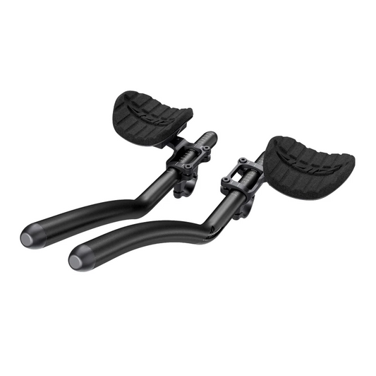 Prolongateurs ZIPP VUKA Triathlon Clip Aluminium 31.8mm High Mount avec Vuka Alumina Evo 110