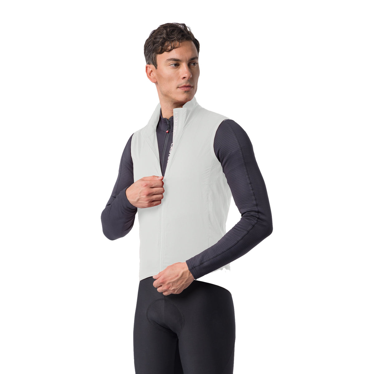 Veste sans manches CASTELLI Transition Air Ivoire – vue de face