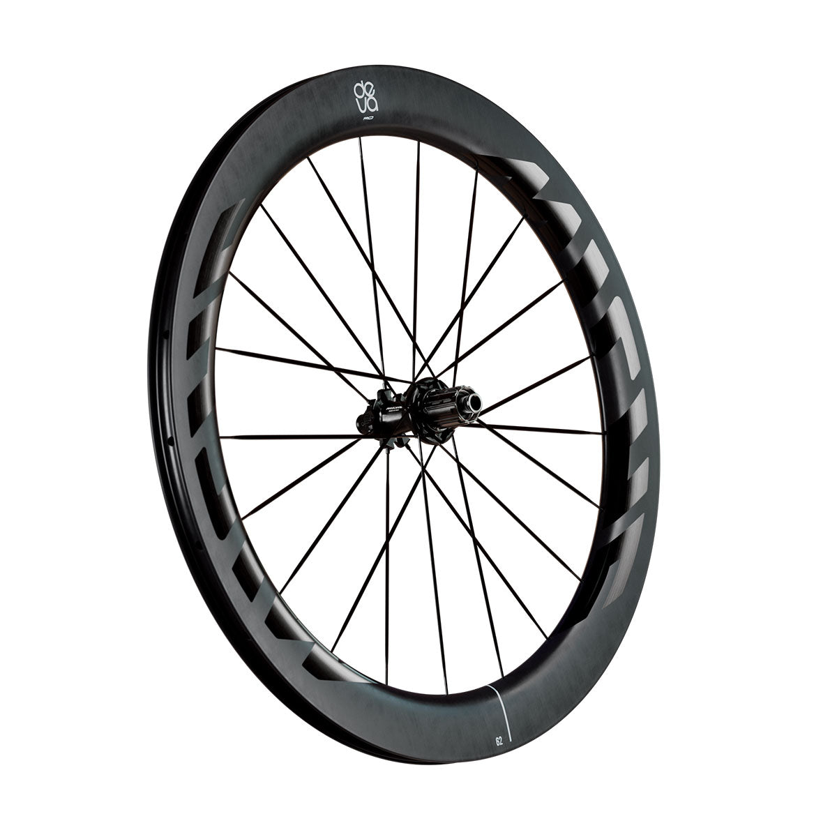 Paire de Roues MICHE DEVA RD 62 Tubeless Ready (Center Lock) Noir