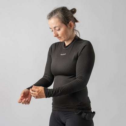 Sous-Vêtement Manches Longues Femme GRIPGRAB RIDE WINTER Noir
