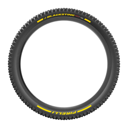 Pneu PIRELLI SCORPION BLACK STING 27.5x2.40 Soft ProWall Tubeless Ready Souple Noir/Jaune Team Edition