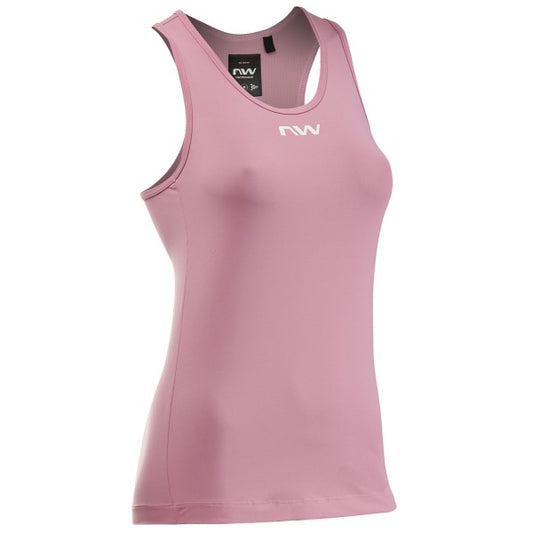 Maillot NORTHWAVE ESSENCE TANK Femme Sans manches Rose