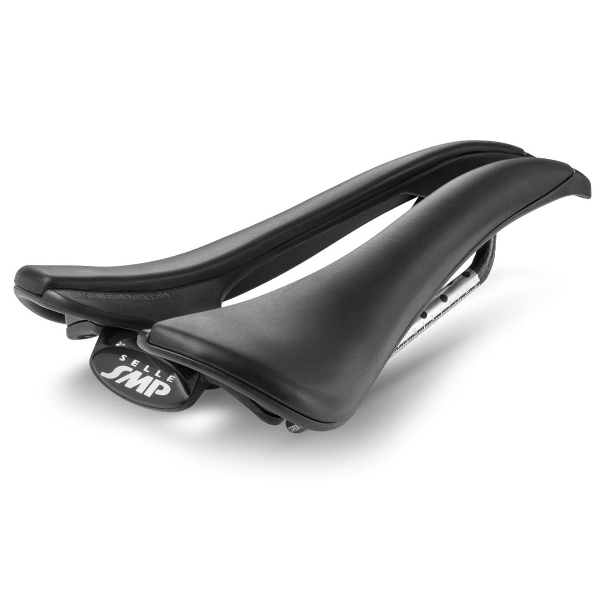 Selle SMP EVO Largeur 138mm Rails Carbone Noir