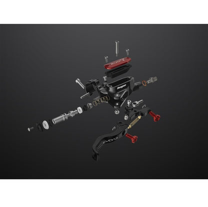 Frein Arrière HOPE TECH 4 EVO GR4 Argent/Rouge