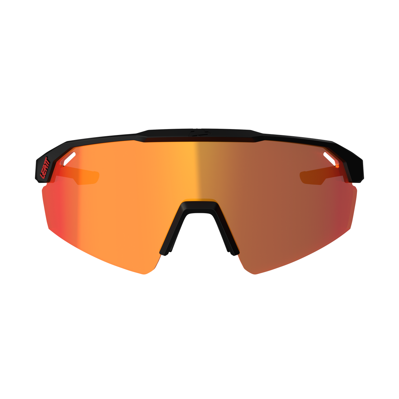 Lunettes LEATT SPEEDVIZ LITE Noir Verre Iriz Crystal Rouge