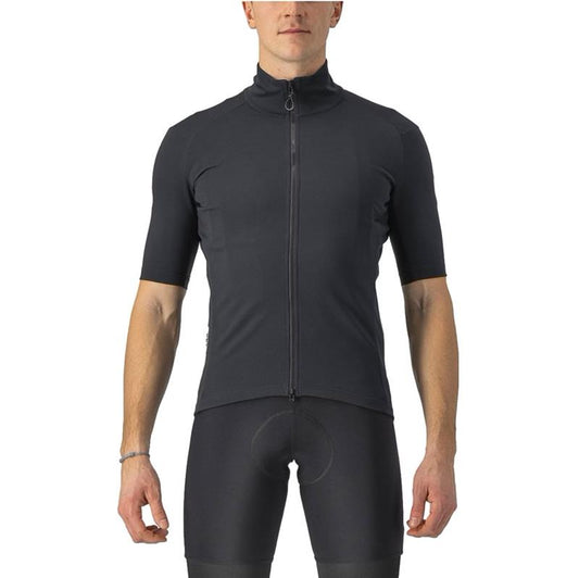 Maillot CASTELLI PERFETTO RoS 2 WIND Manches Courtes Noir