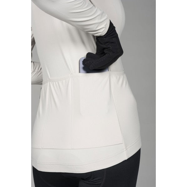 Maillot NORTHWAVE FAHRENHEIT Femme Manches Longues Gris