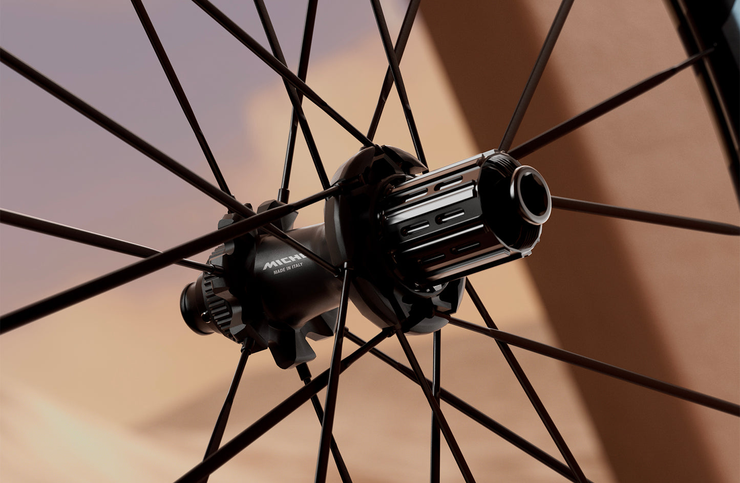 Paire de Roues MICHE DEVA RD 52 Tubeless Ready (Center Lock) Noir