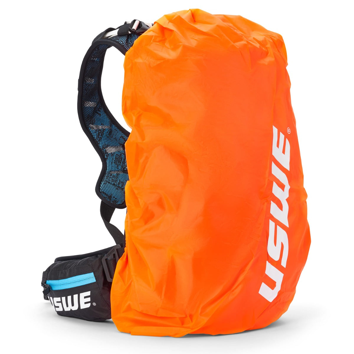 Sac à Dos avec Dorsale Intégrée USWE FLOW 16 L Noir/Rouge