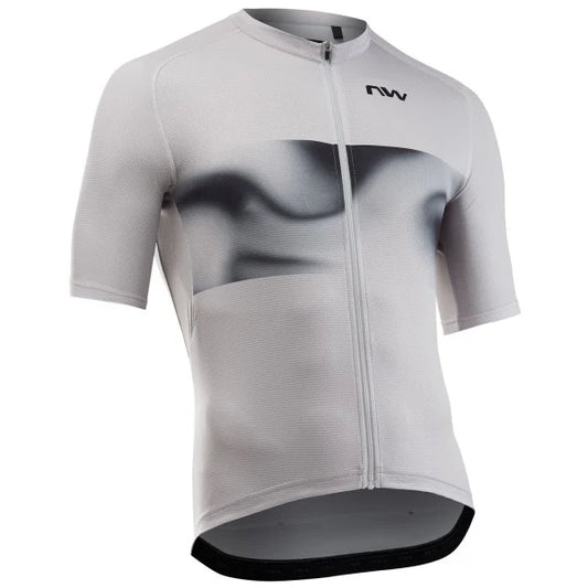 Maillot NORTHWAVE FORCE EVO Manches Courtes Gris
