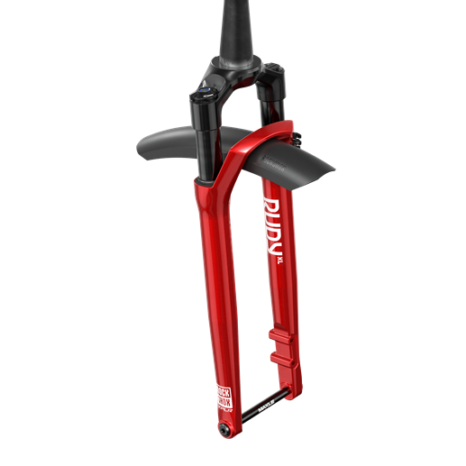 Fourche ROCKSHOX RUDY XL ULTIMATE RACE DAY 2 700c 12x100mm Déport 45mm Rouge