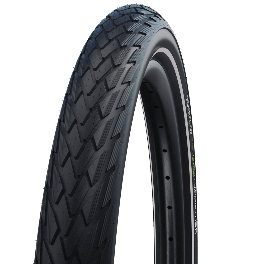 Pneu SCHWALBE GREEN MARATHON 27.5x2.35 ADDIX ECO GreenGuard Tubetype Rigide