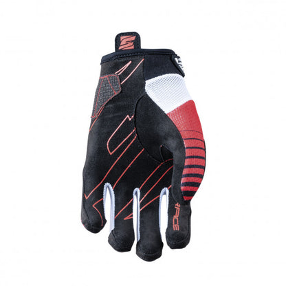 Gants FIVE BMX RACE Junior Rouge