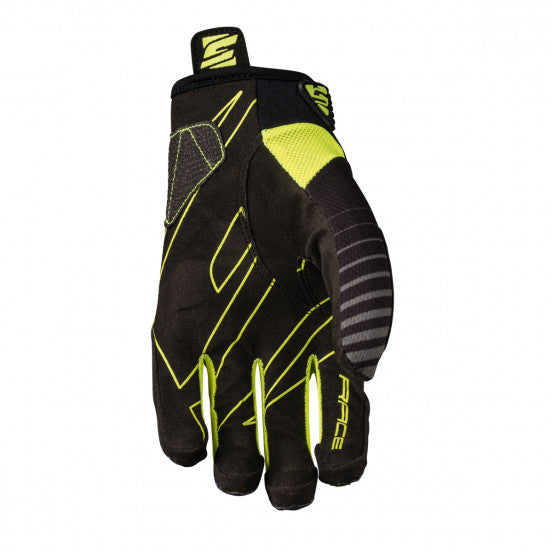 Gants FIVE BMX RACE Jaune/Noir