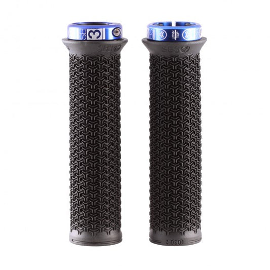 Grips SB3 LOGO 2 Lock-On 136 mm Noir/Bleu
