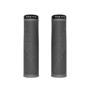 Grips Title MTB FORM Lock-On XL Gris - paire vue de face