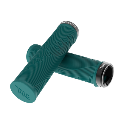 Grips Title MTB FORM Lock-On XL Turquoise - vue détaillée