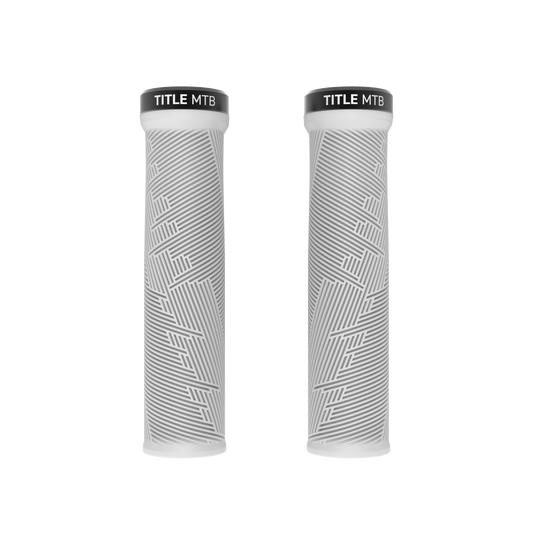 Grips Title MTB FORM Lock-On Blanc - paire vue de face