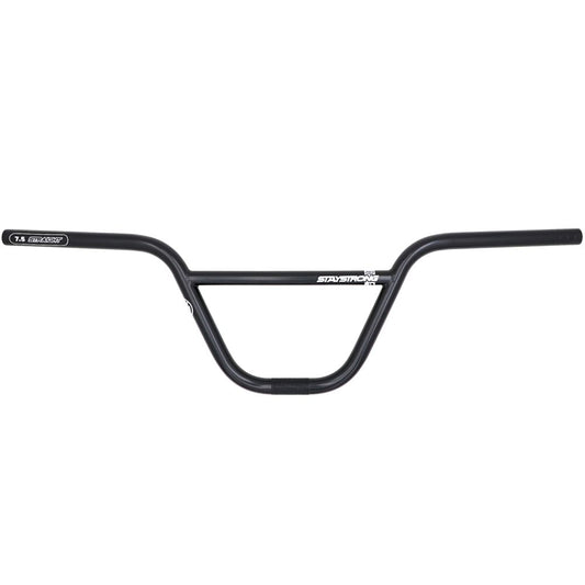 Guidon BMX STAYSTRONG Chevron Straight Race Black Ø22.2mm