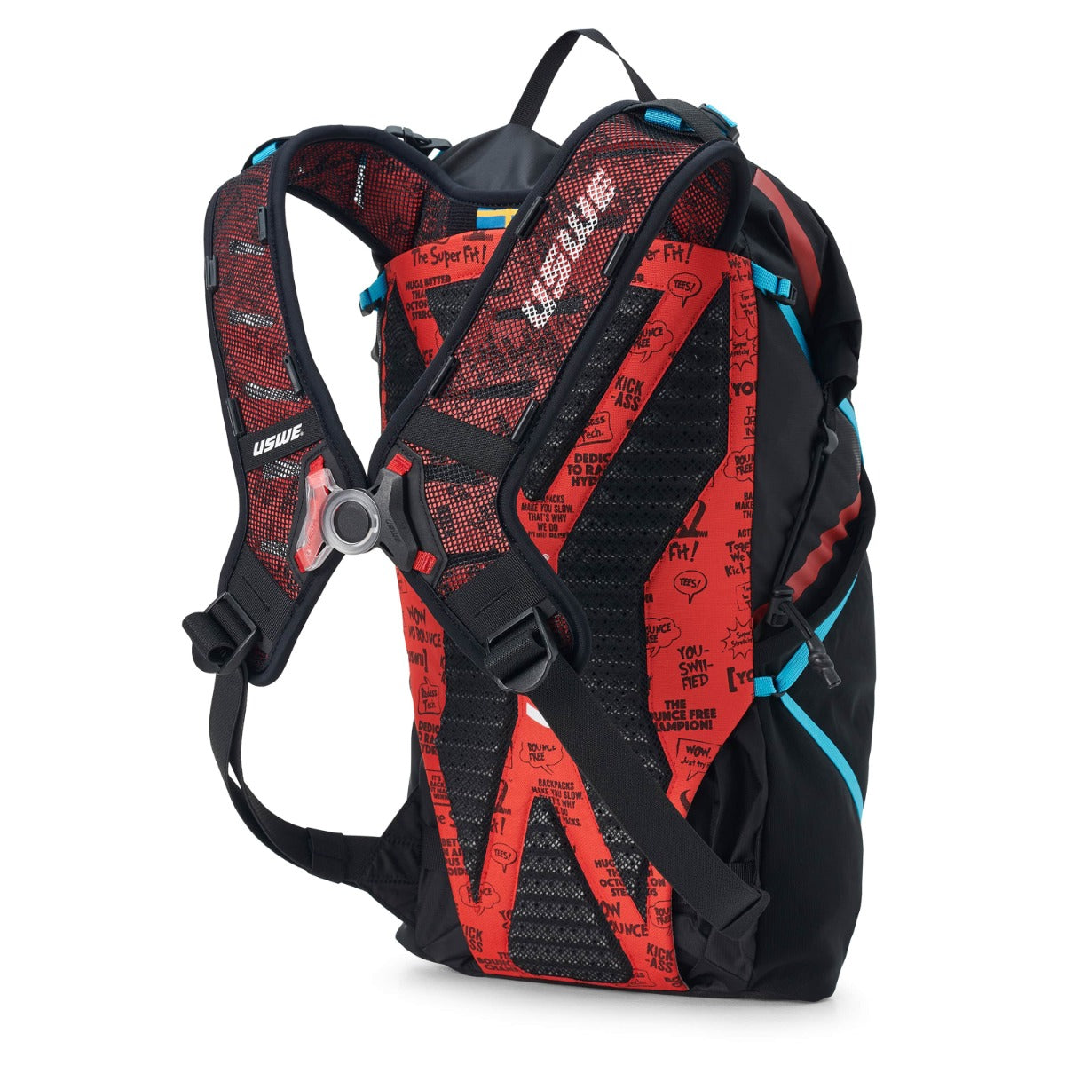 Sac à Dos USWE HAJKER 18 L Noir/Rouge