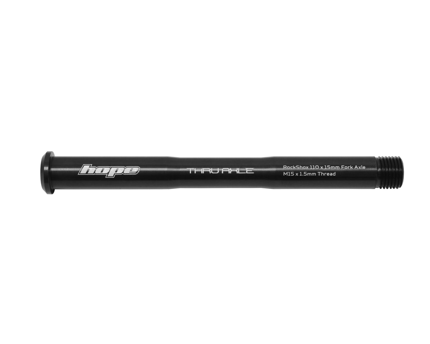 Axe de Roue Avant HOPE pour Fourche ROCKSHOX Pike/Lyric/Zeb Noir