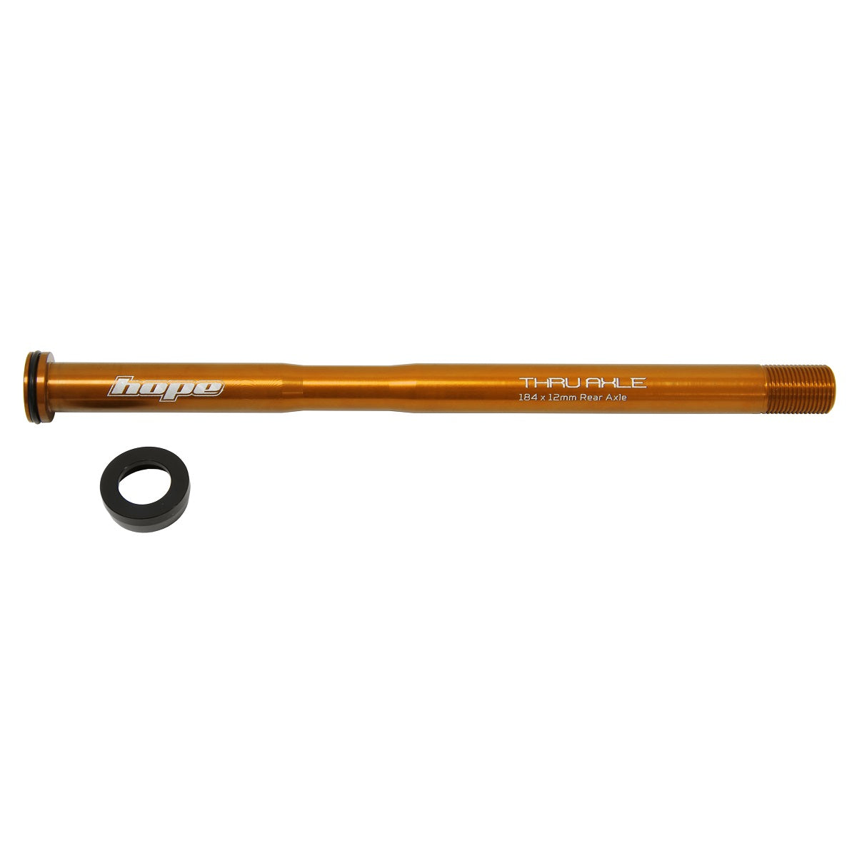 Axe de Roue Arrière HOPE 184mm #HTAR184 Orange