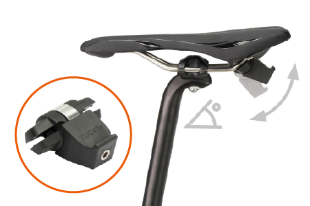 Sacoche de Selle VAUDE TRAILSADDLE COMPACT L 10.5 L Noir/Vert