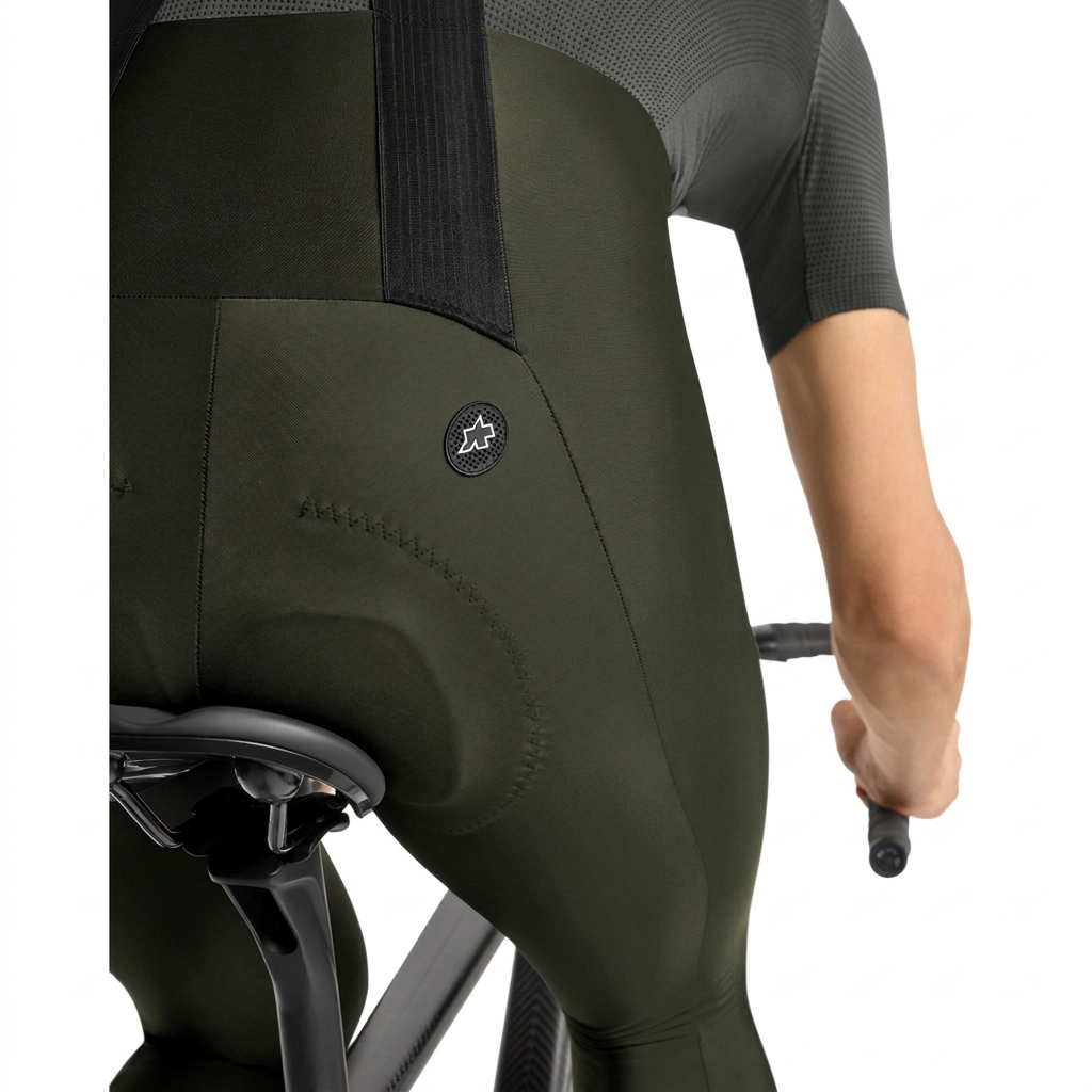 Cuissard Long à Bretelles ASSOS MILLE GT SPRING FALL S11 Deep Green