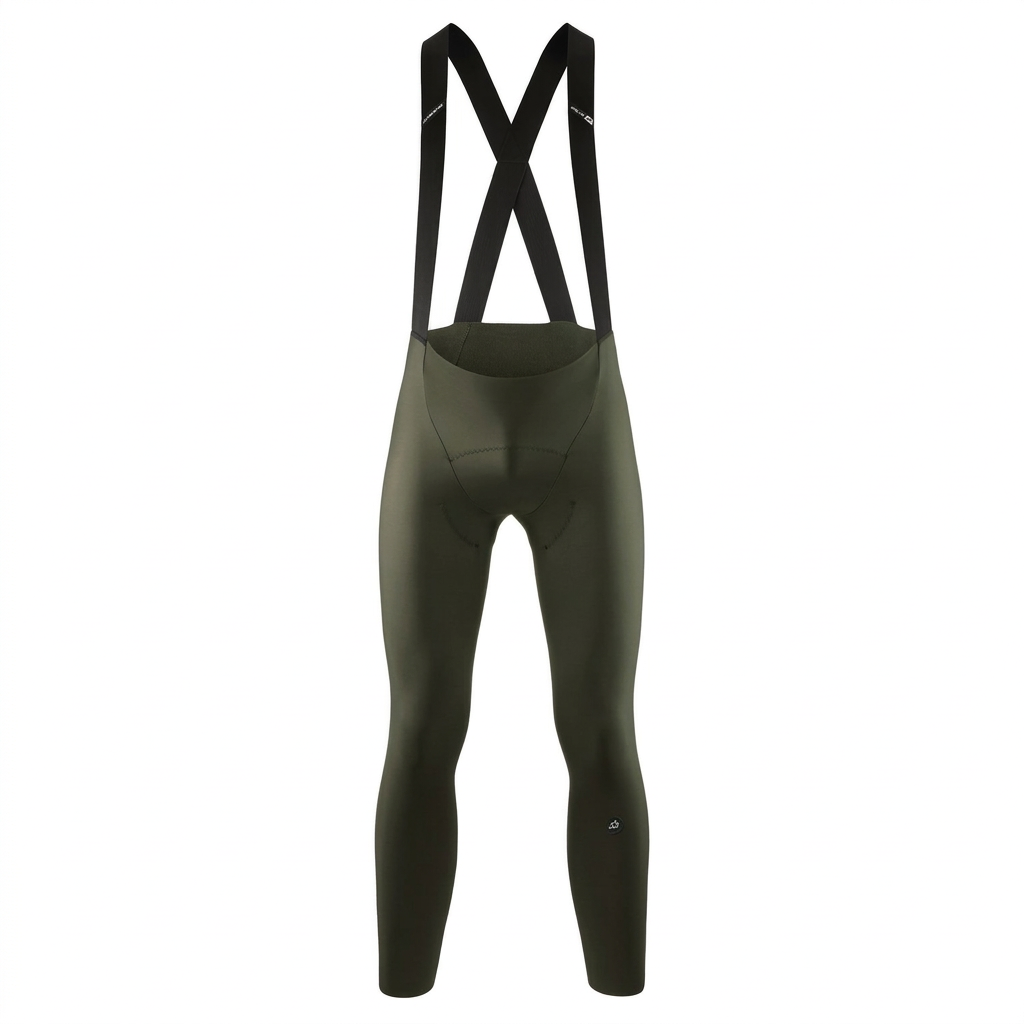 Cuissard Long à Bretelles ASSOS MILLE GT SPRING FALL S11 Deep Green
