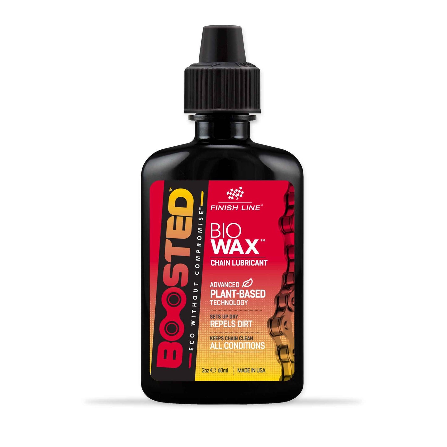 Lubrifiant pour Chaîne FINISH LINE BOOSTED™ BIO WAX(60 ml)