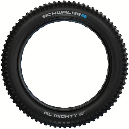 Pneu SCHWALBE Al MIGHTY SuperGround Speedgrip 26x4.80 Tubeless Easy Souple Noir - 328 Clous