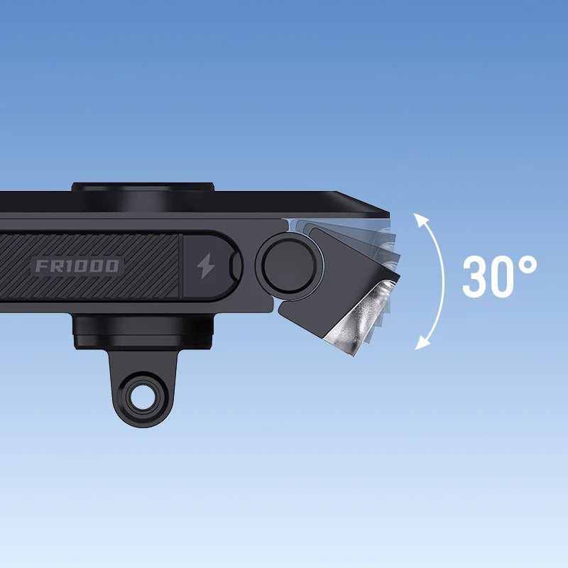 Éclairage Avant RAVEMEN FR 1000 - Garmin/Wahoo/Bryton