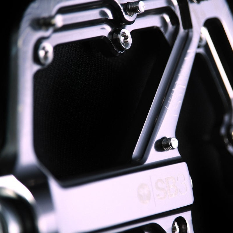 Pédales Plates SB3 SPECTRUM Argent