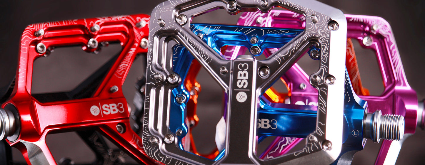 Pédales Plates SB3 SPECTRUM Noir